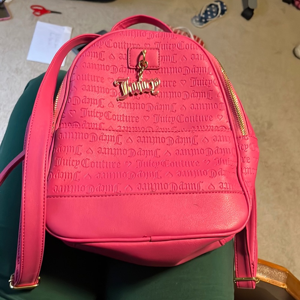 Juicy Couture Pink Backpack!